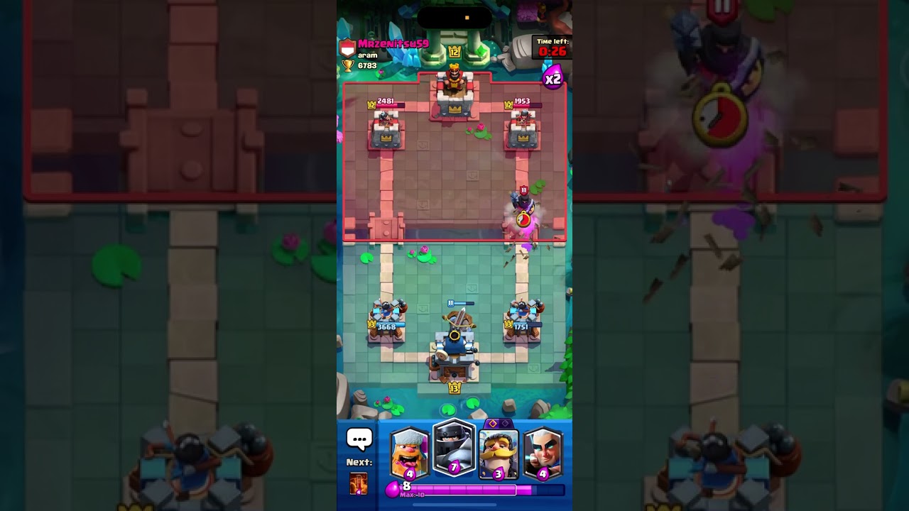 Game chosen deck