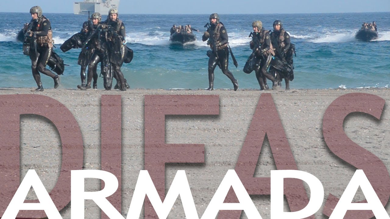 Infantería de Marina y vuelo de Harrier en el DIFAS 23 Motril Armada
