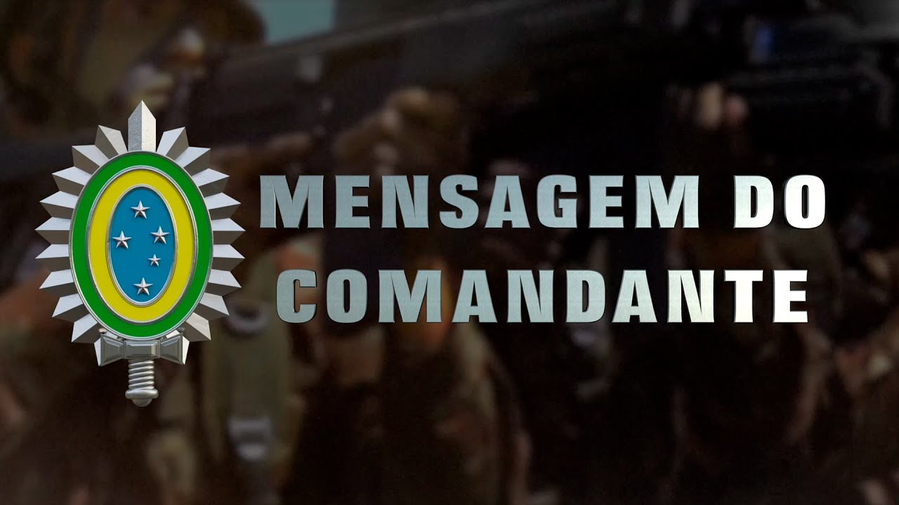 Mensagem de Final de Ano - Comandante do Exército