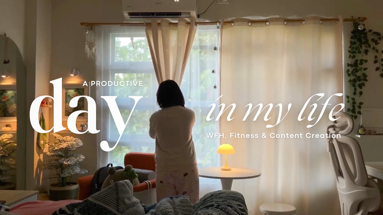 A Slow but Productive Day in My Life 🤍 | WFH, Muay Thai & Speedtest