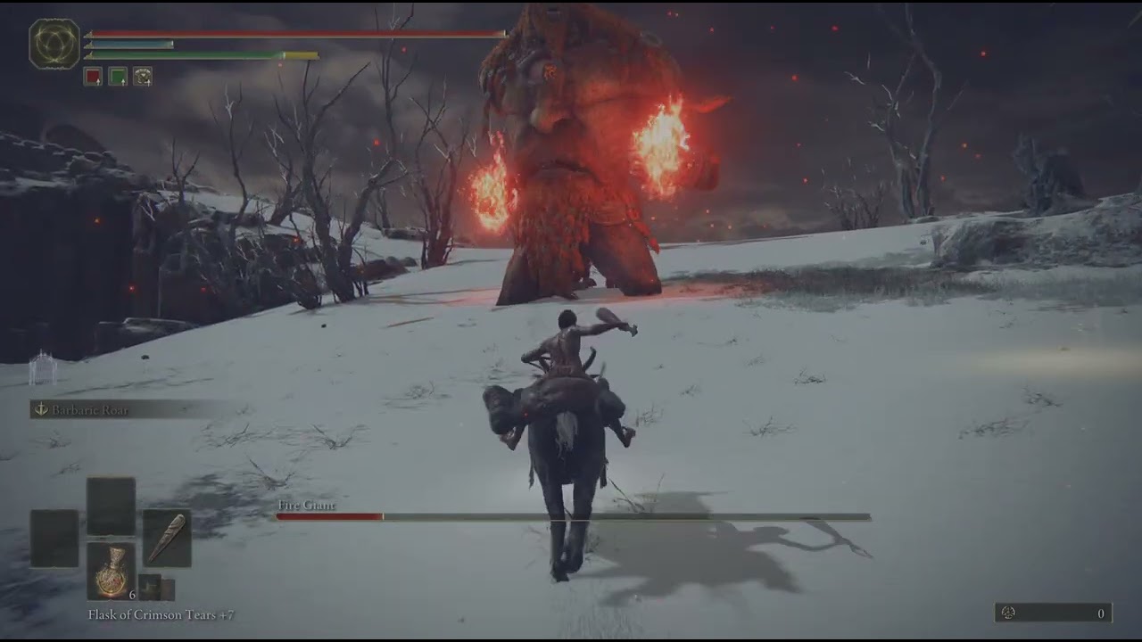 Erick the Stick vs Fire Giant