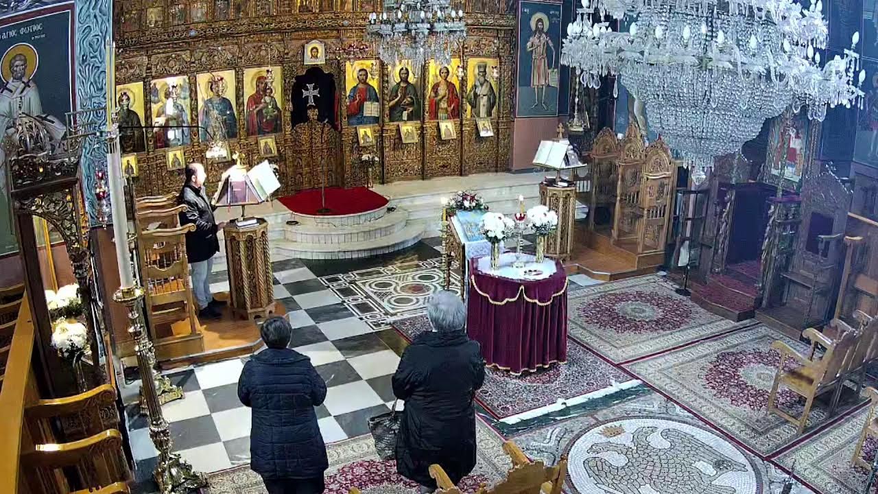 9.3.2026 - ΟΡΘΡΟΣ, ΩΡΕΣ, ΠΡΟΗΓΙΑΣΜΕΝΗ Θ. ΛΕΙΤΟΥΡΓΙΑ - ΕΟΡΤΗ ΑΓΙΩΝ 40 ΜΑΡΤΥΡΩΝ