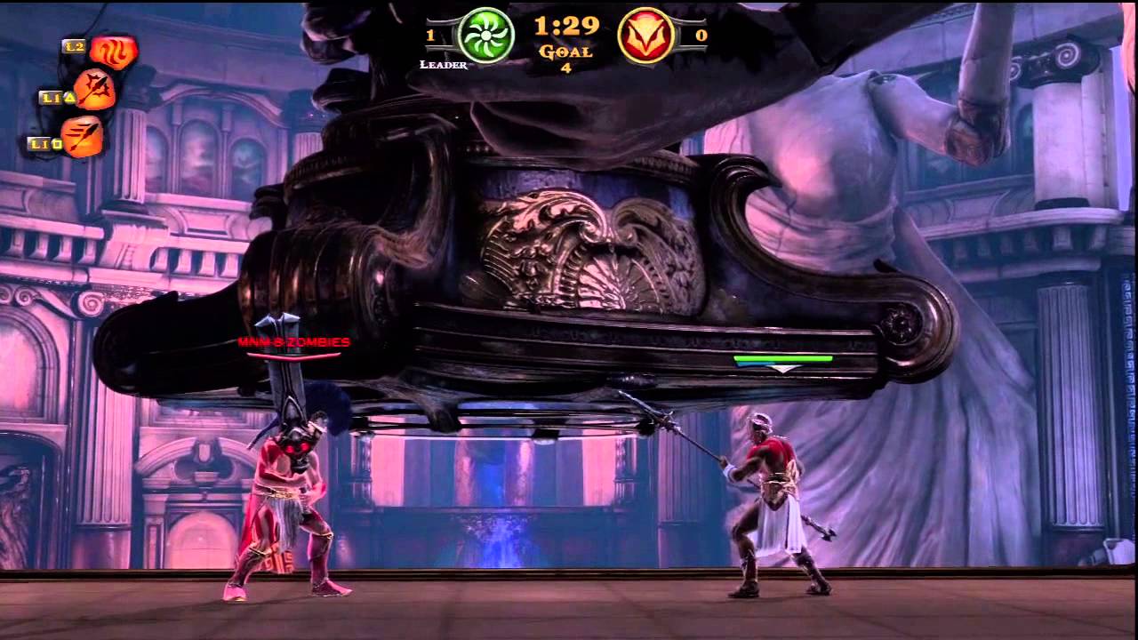GOD OF WAR ASCENSION MULTIPLAYER - SPEAR OF ACHILLES EXPERIMENTS