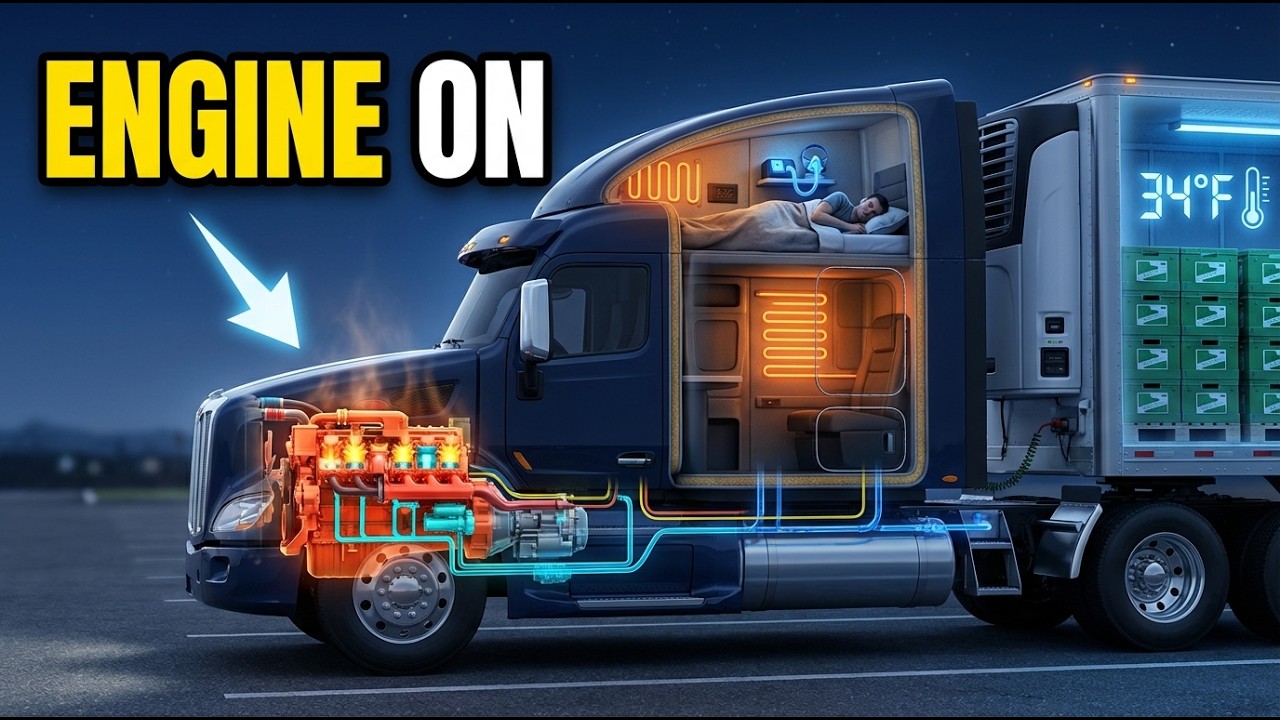 Why Do Truck Drivers Leave Engines Running All Night