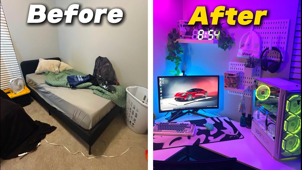 I Built My Brother His DREAM Gaming Room!