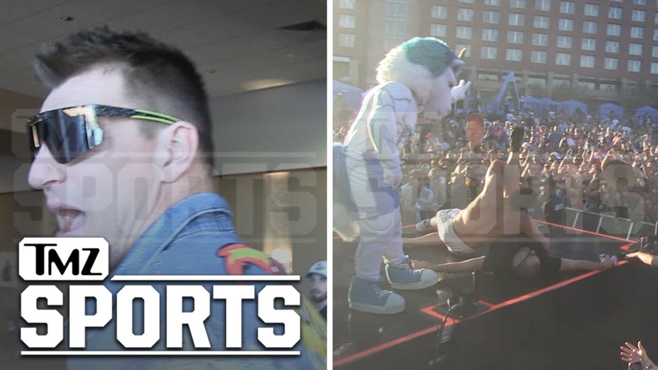 Mayhem At Rob Gronkowski's 'Gronk Beach', Gronk Jokes About Going To The Cowboys | TMZ Sports