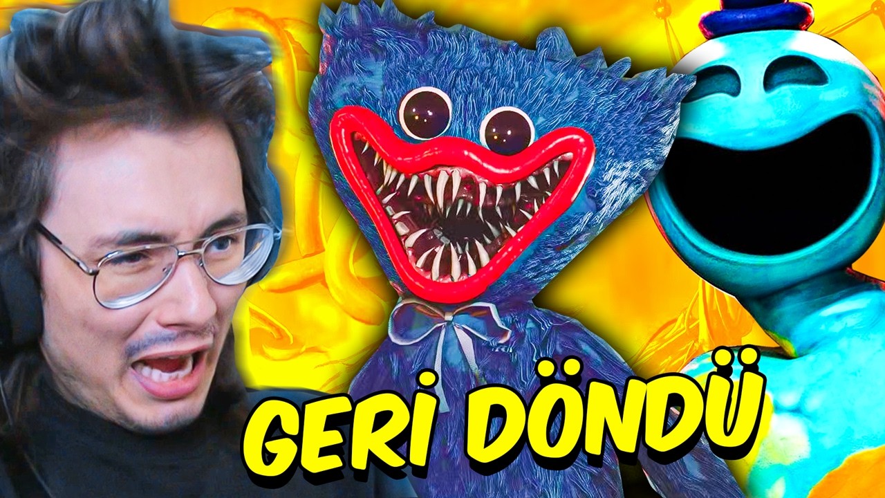HUGGY WUGGY GERİ DÖNDÜ ? - Poppy Playtime Chapter 4 - TÜM OYUN