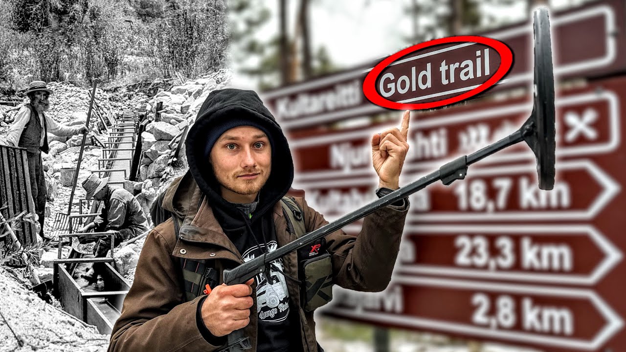 Schatzsuche am legendären GOLD TRAIL in Finnland!! (Goldsuche mit Metalldetektor)