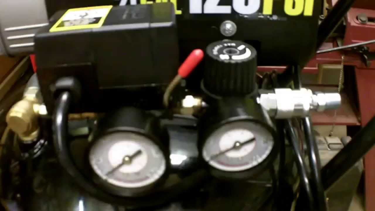 Часть 1-3. Обзор воздушного компрессора Harbor Freight 21 галлон, товар 61454