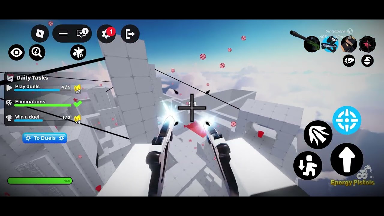 Me training with the sniper when I buy it I will get better. 