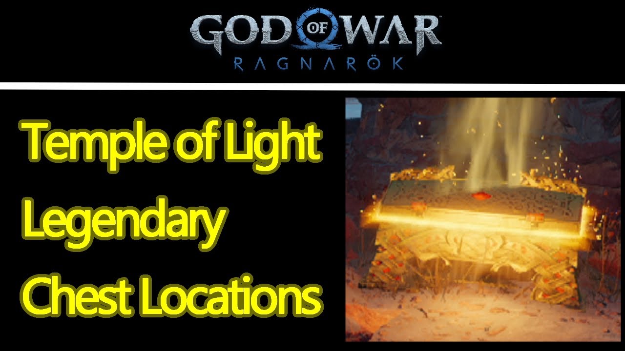 God of War Ragnarok temple of light legendary chest locations guide: hades retribution, hilt of gram