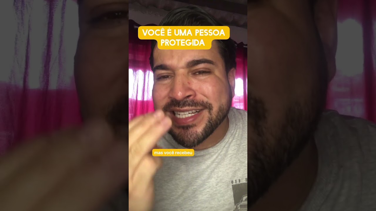 Você é uma pessoa protegida 