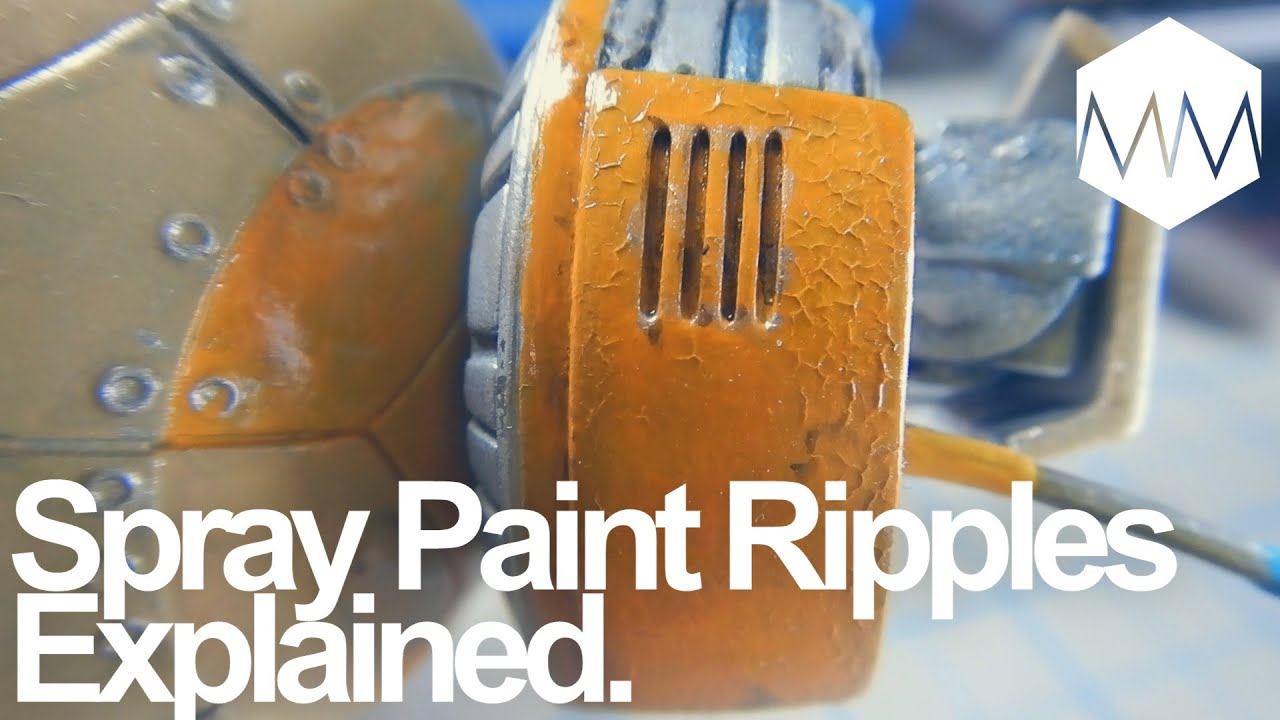 ▲ Why Does Spray Paint Wrinkle? // Spray Paint Ripples Explained
