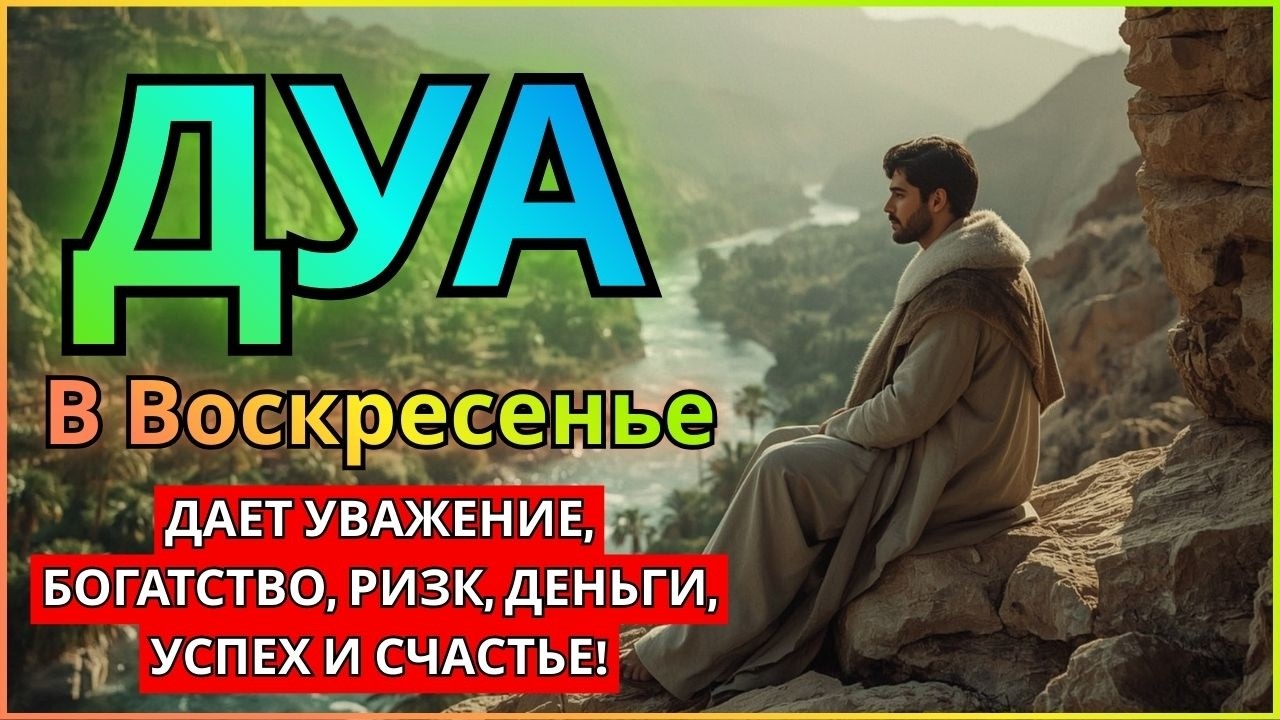 ❤Дуа В ВОСКРЕСЕНЬЕ Очень сложные проблемы будут решены #дуа 🤲🔑