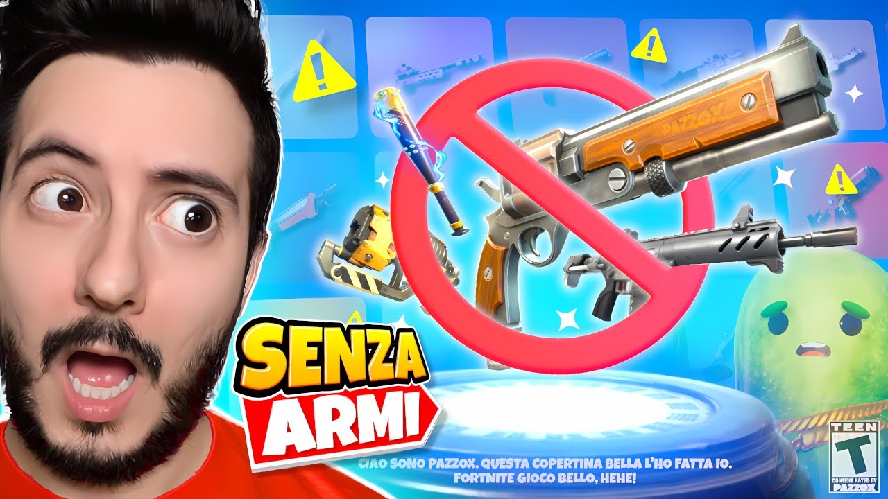 GIOCO SENZA ARMI E VINCO SU FORTNITE Stagione 2 Capitolo 6