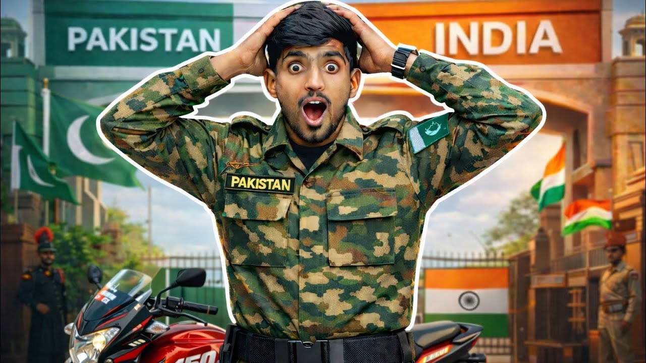 Wagah Border Lahore 🇵🇰 | India Pakistan Border Parade | Bike Ride Vlog | Amazing Border Ceremony 🔥