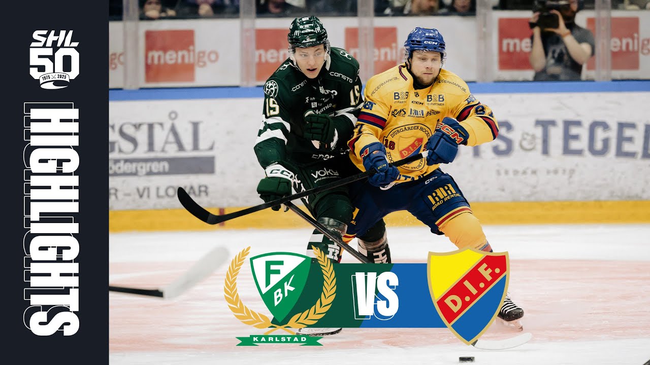 Färjestad vs Djurgården | 10 jan 2026 | Highlights