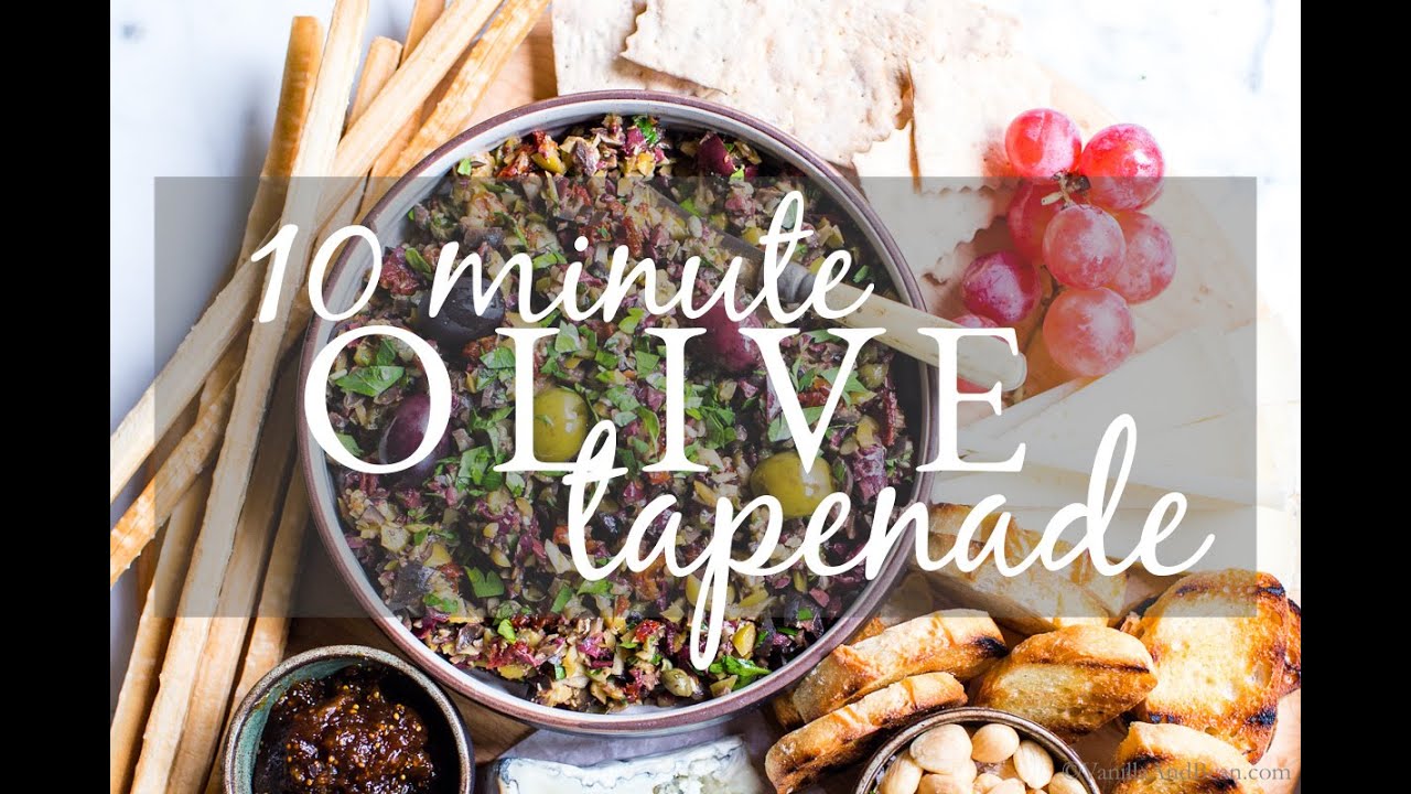10 Minute Olive Tapenade