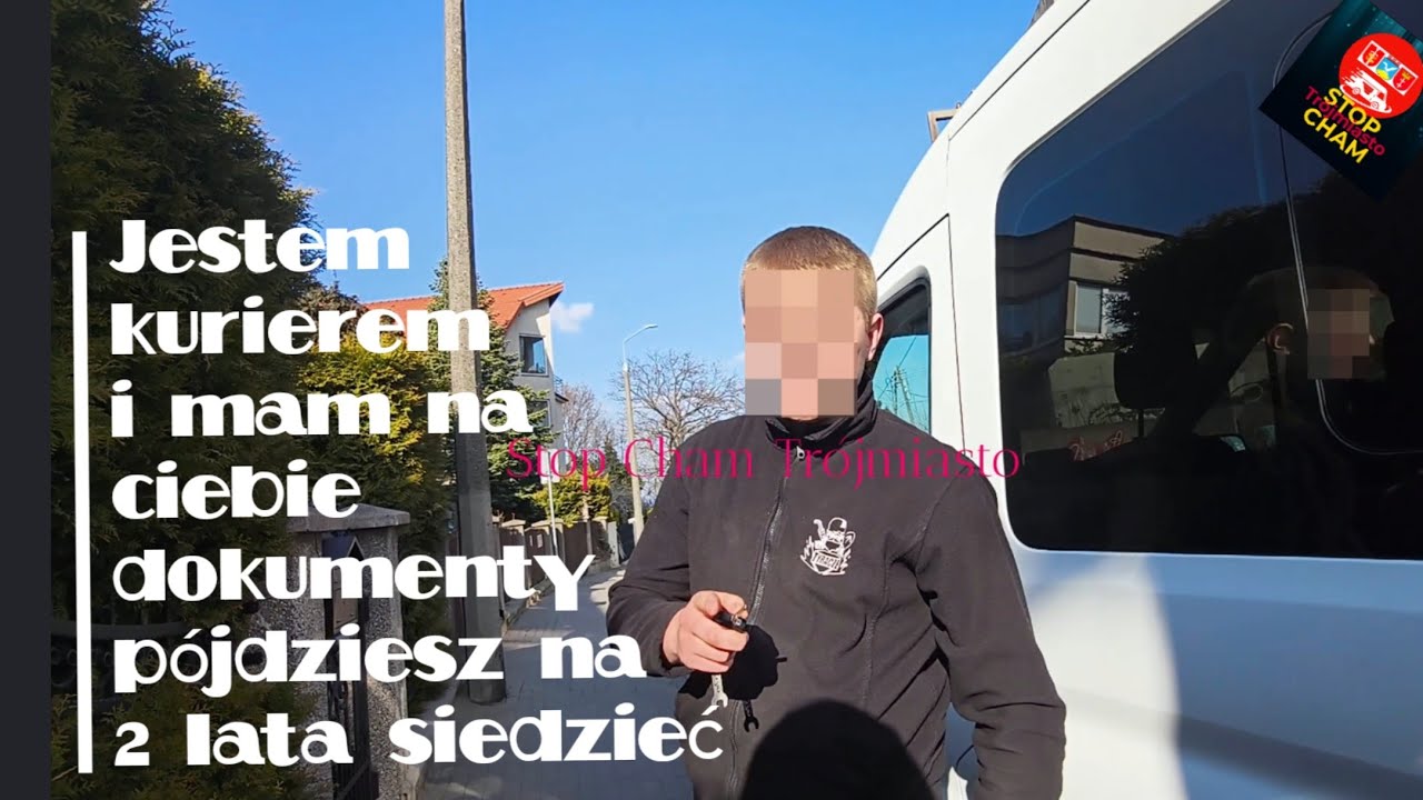 Gdynia Jestem Kurierem i mam na ciebie dokumenty Stop Cham Tr&oacute;jmiasto part 15\2026 (33)