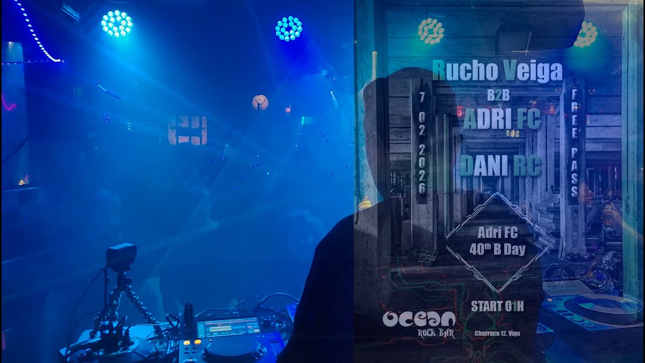 Rucho Veiga B2B Adri FC @ Ocean Rock, Vigo