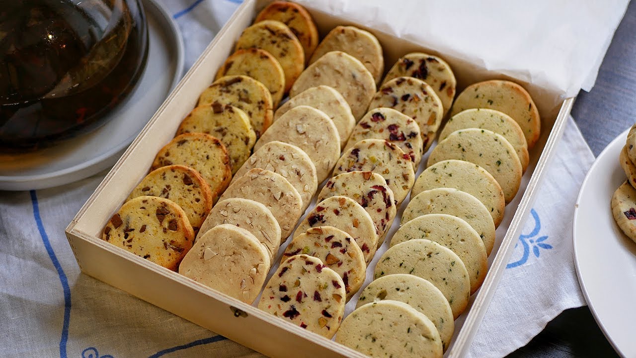 Коробка Печенья 🎁 4 РАЗНЫХ Вкуса ПЕЧЕНЬЯ 🍪 из одного теста!