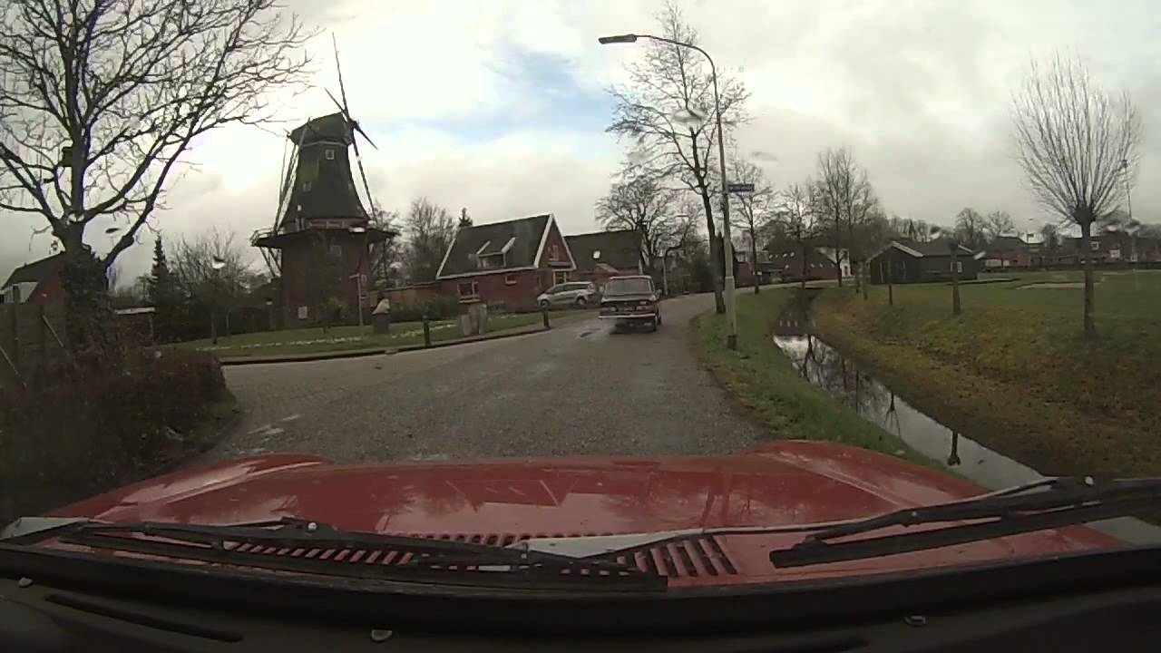 Met de Daf 46 naar de sleuteldag van de Dafclub in Assen in konvooi met een Daf 55