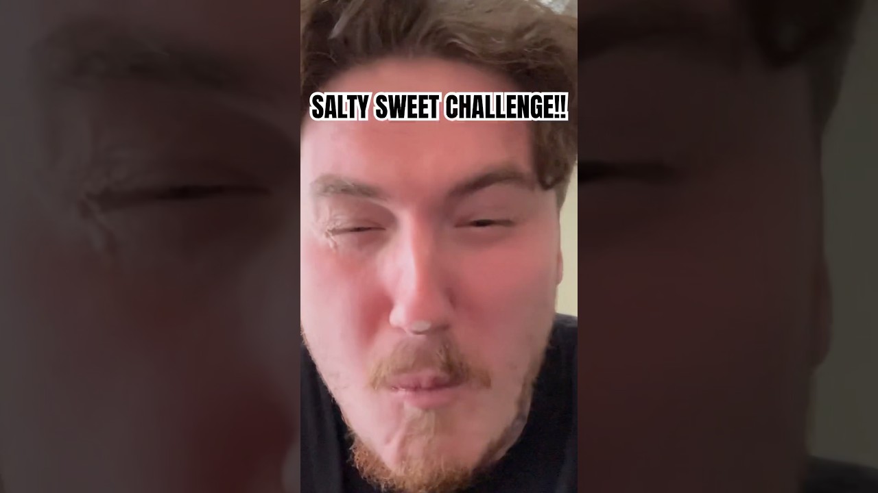 SALTIEST SWEET CHALLENGE 😂