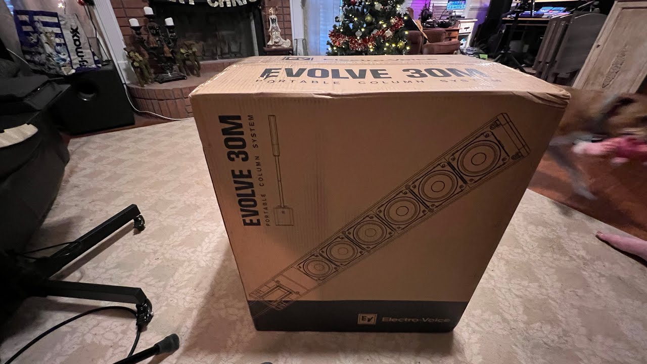 Electrovoice Evolve 30M Review and overview. Unboxing, sound clips