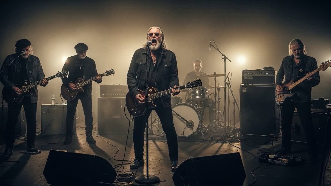 Eric Clapton, Stevie Ray Vaughan, ZZ Top, Muddy Waters Inspired Nostalgic Blues Rock