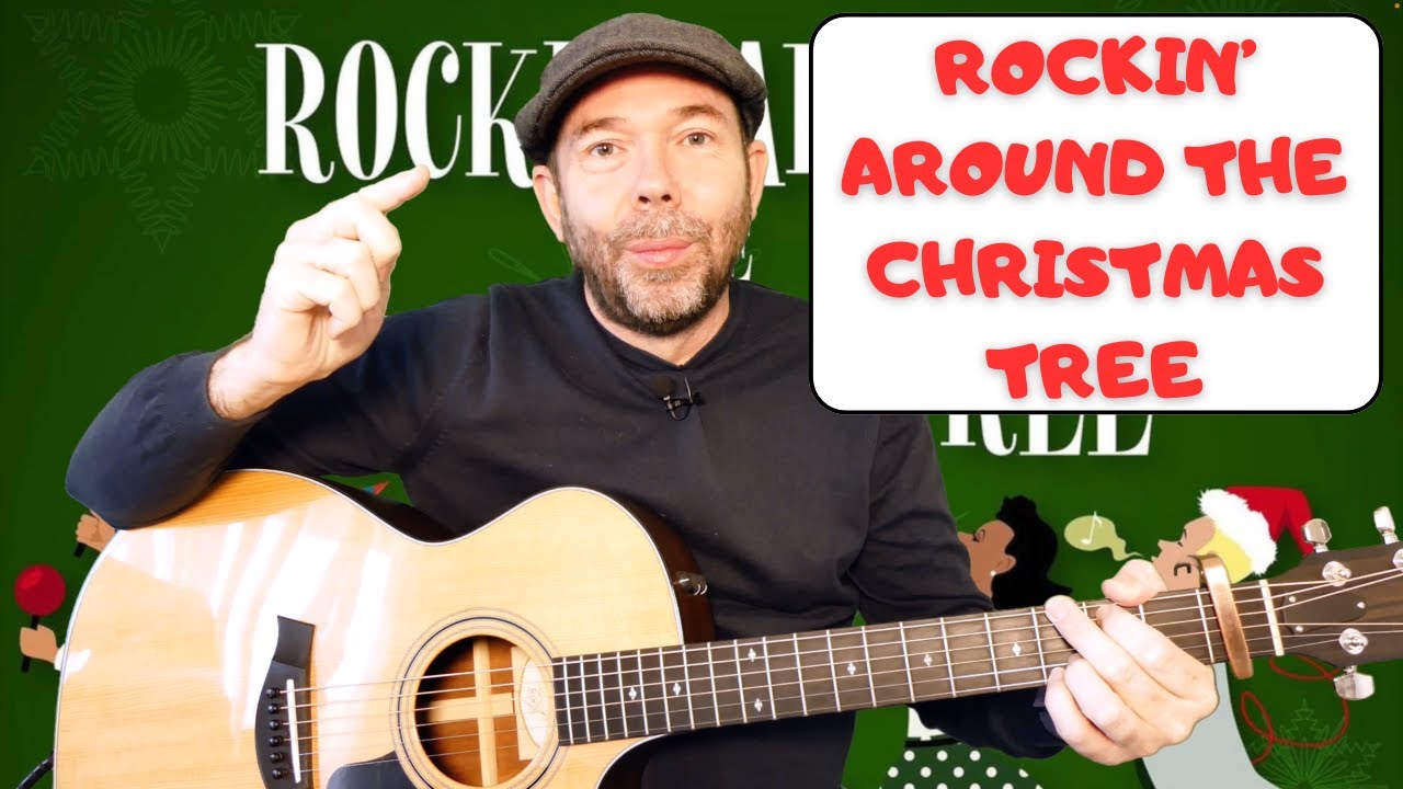 TUTO GUITARE - ROCKIN' AROUND THE CHRISTMAS TREE (Brenda Lee)