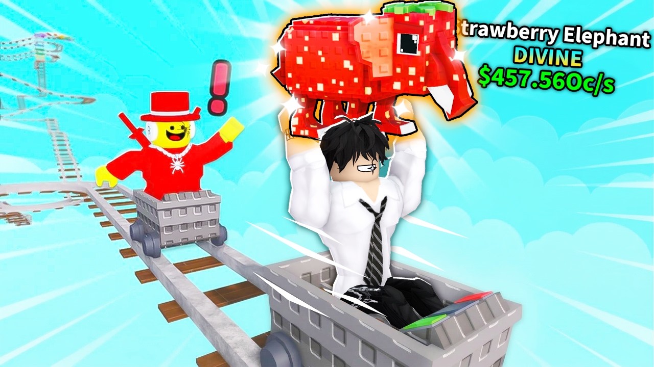 DR4GONS Thoát Khỏi TÀU LƯỢN Để GIẢI CỨU BRAINROT HIẾM NHẤT Trong Cart Ride For Brainrots