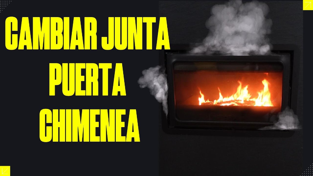 🛠️Cambia la junta de la puerta de tu chimenea en minutos⏱️ ¡No más humo en casa!@PETITesreformes🔥