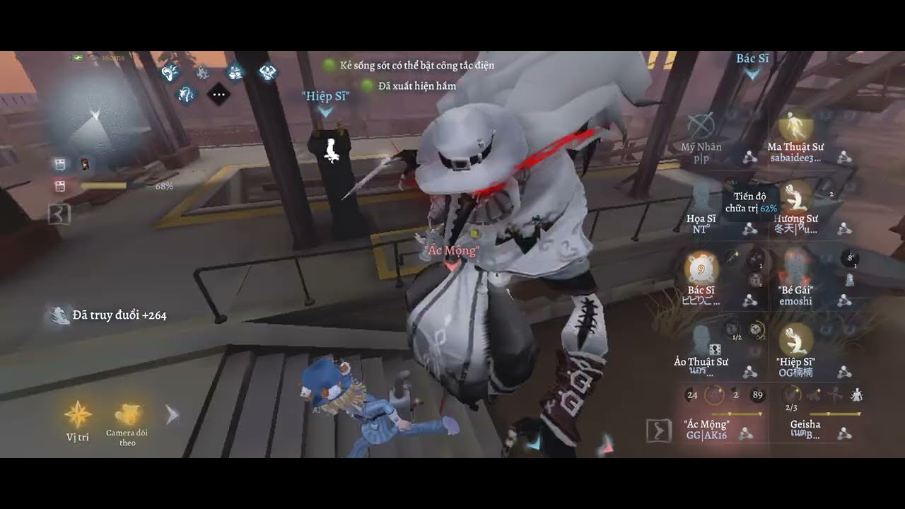 Ác Mộng (Nightmare) | 2vs8 Gameplay | Identity V