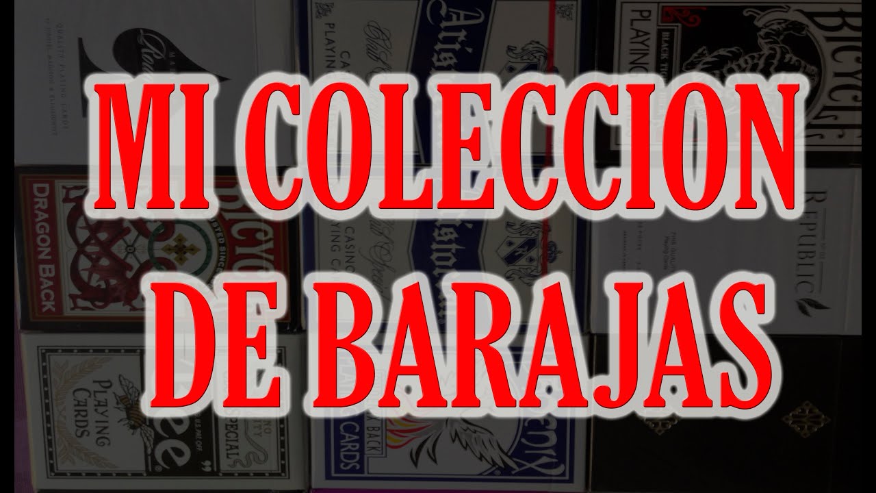 Mi colección de Barajas. (Enero 2016)