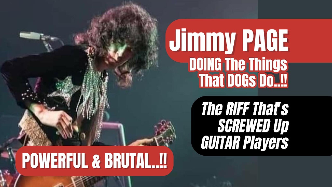 Jimmy PAGE: The CORNERSTONE Of Rock RIFFS 