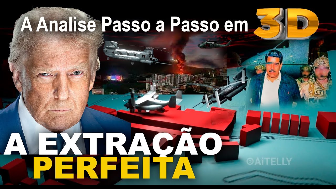 Como a For&ccedil;a Delta dos EUA  Capturou Maduro em 90min na Venezuela