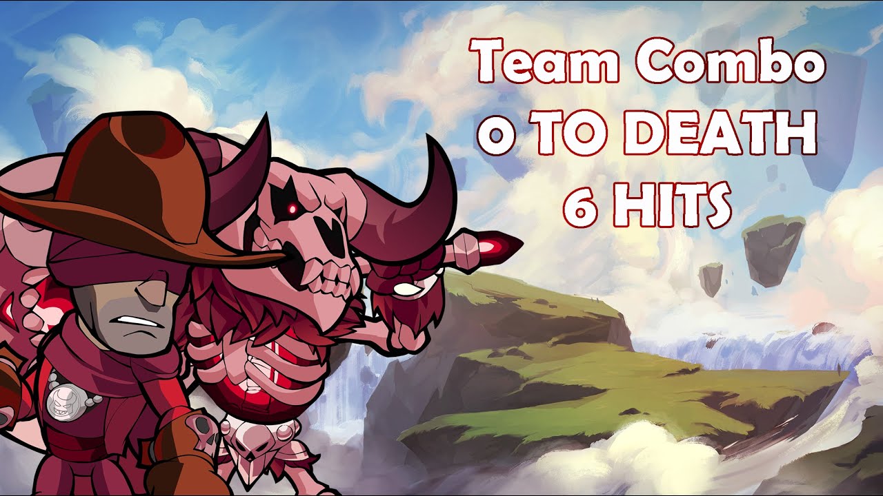 Team Combo 0 to Death 6 Hits - Cross / Teros - Brawlhalla