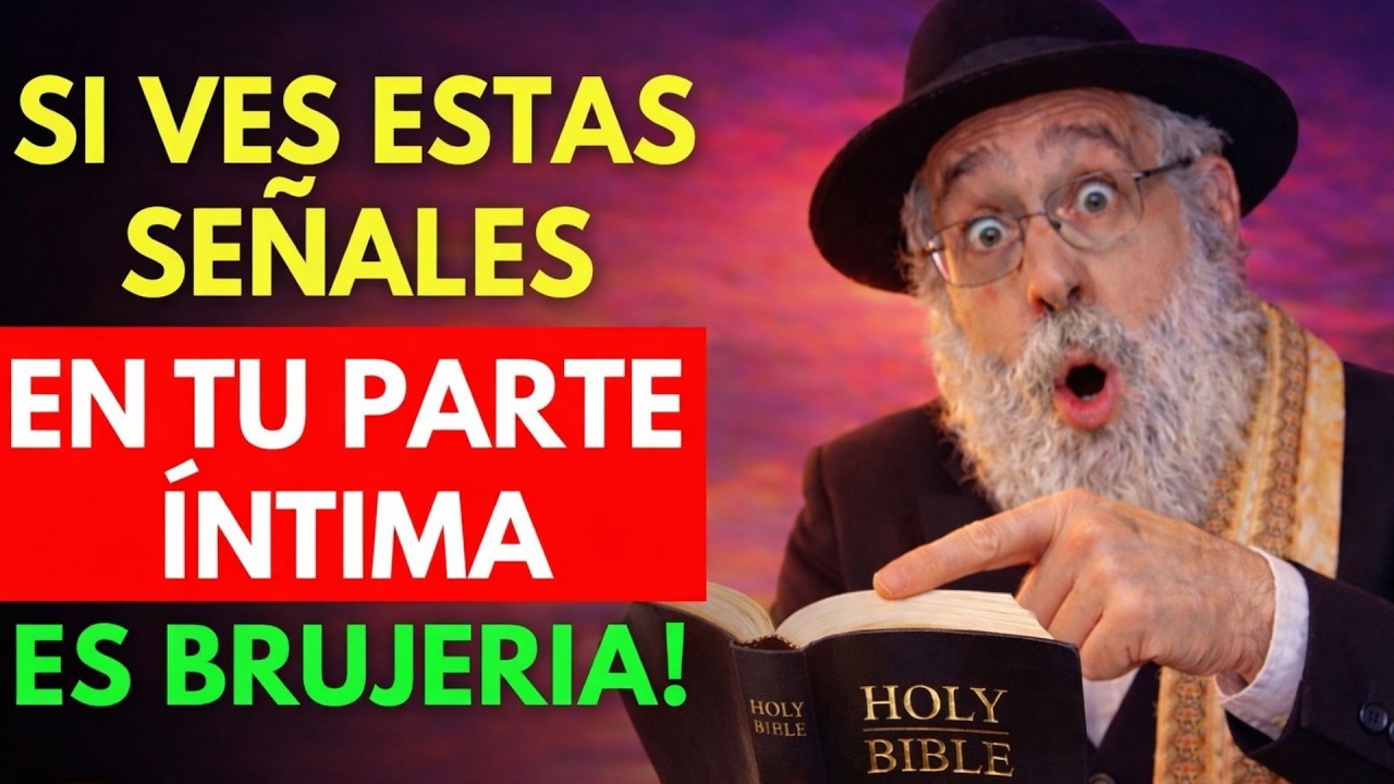 5 SEÑALES de que LA BRUJERÍA está actuando en tu PARTE INTIMA | Sabiduría Judía