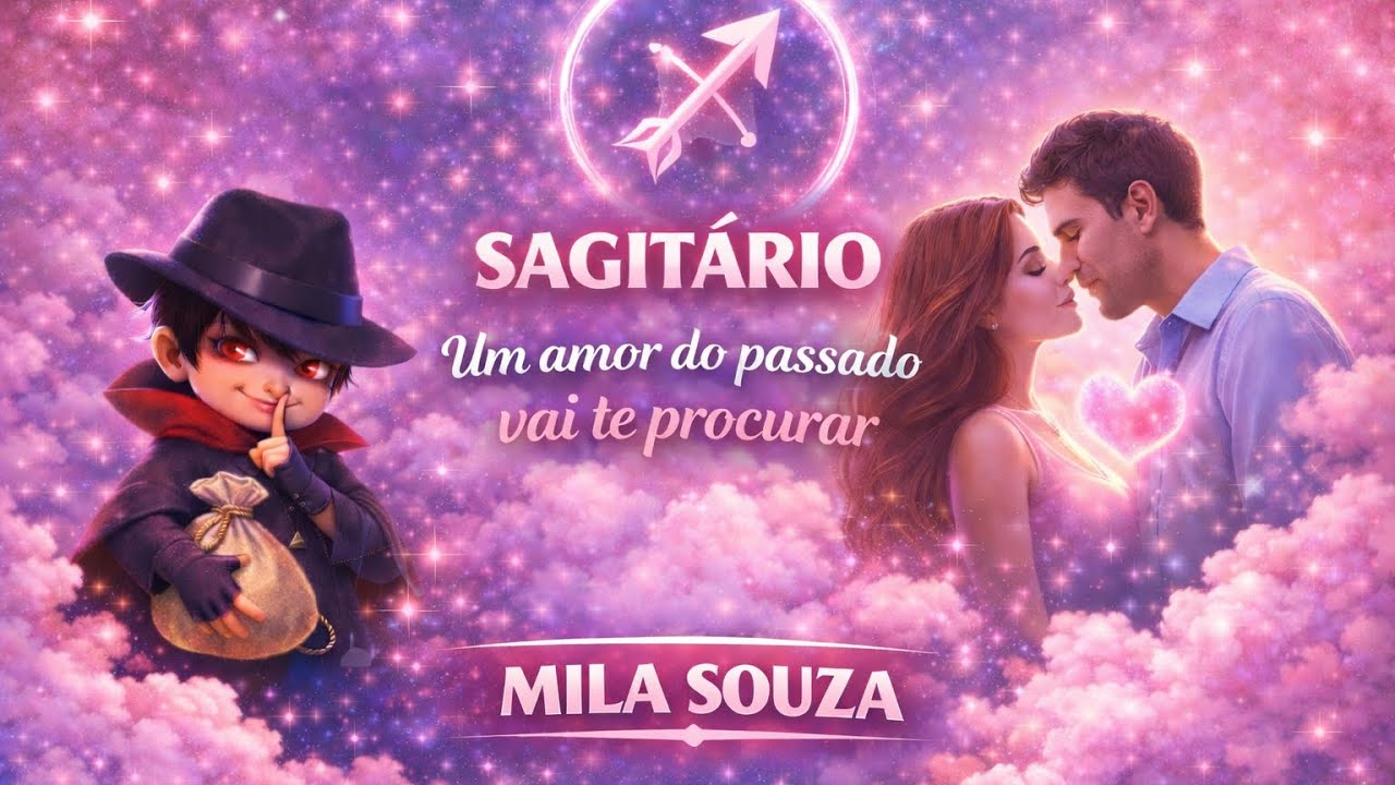 SAGITÁRIO ♐️ 09/02/2026- (11)998970271- ALGUÉM VAI FALAR ALGO DA PESSOA AMADA 