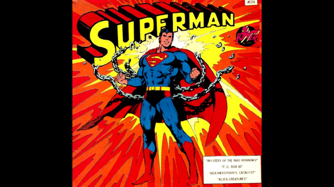 Power Records - Superman - Alien Creatures - Audio Drama