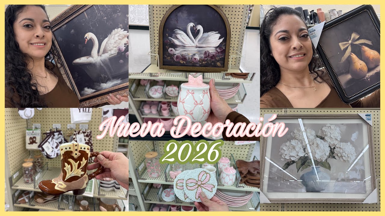 Nueva Decoración2026 Para el Hogar🦢🍐 Decoración Bonita HOBBY LOBBY🧡 #homedecor 