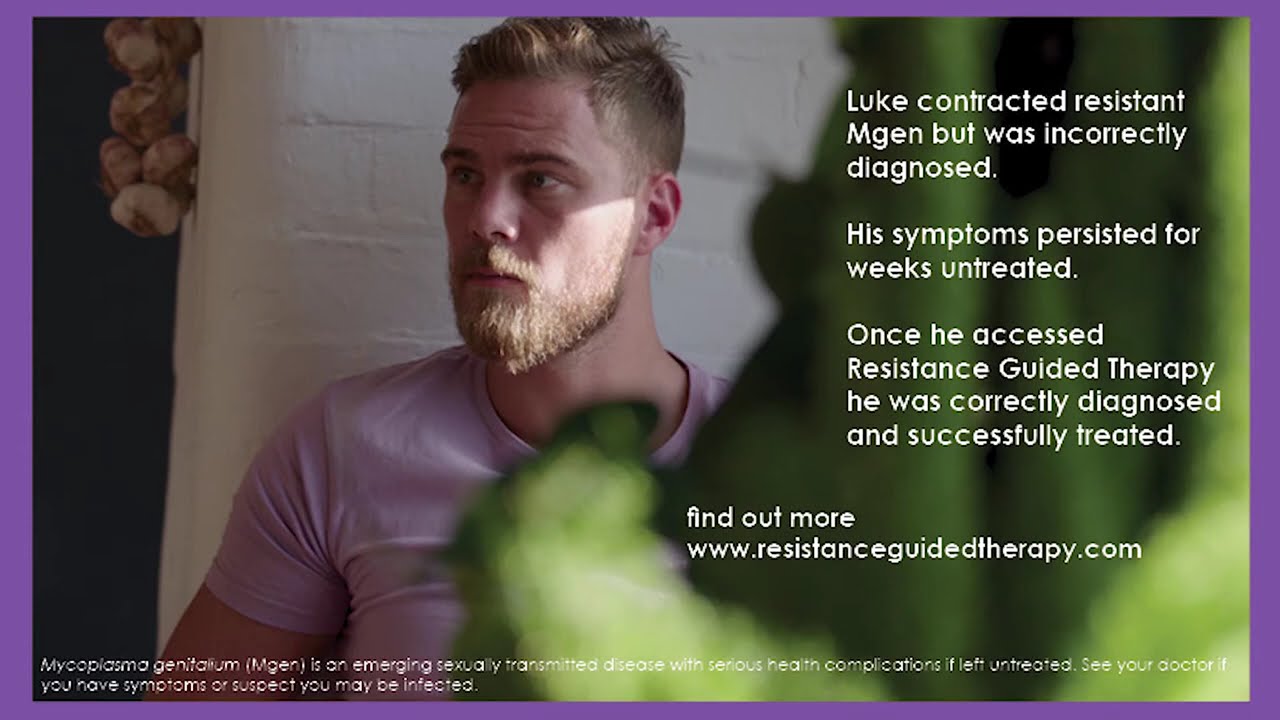 Luke beat an Mgen infection using Resistance Guided Therapy