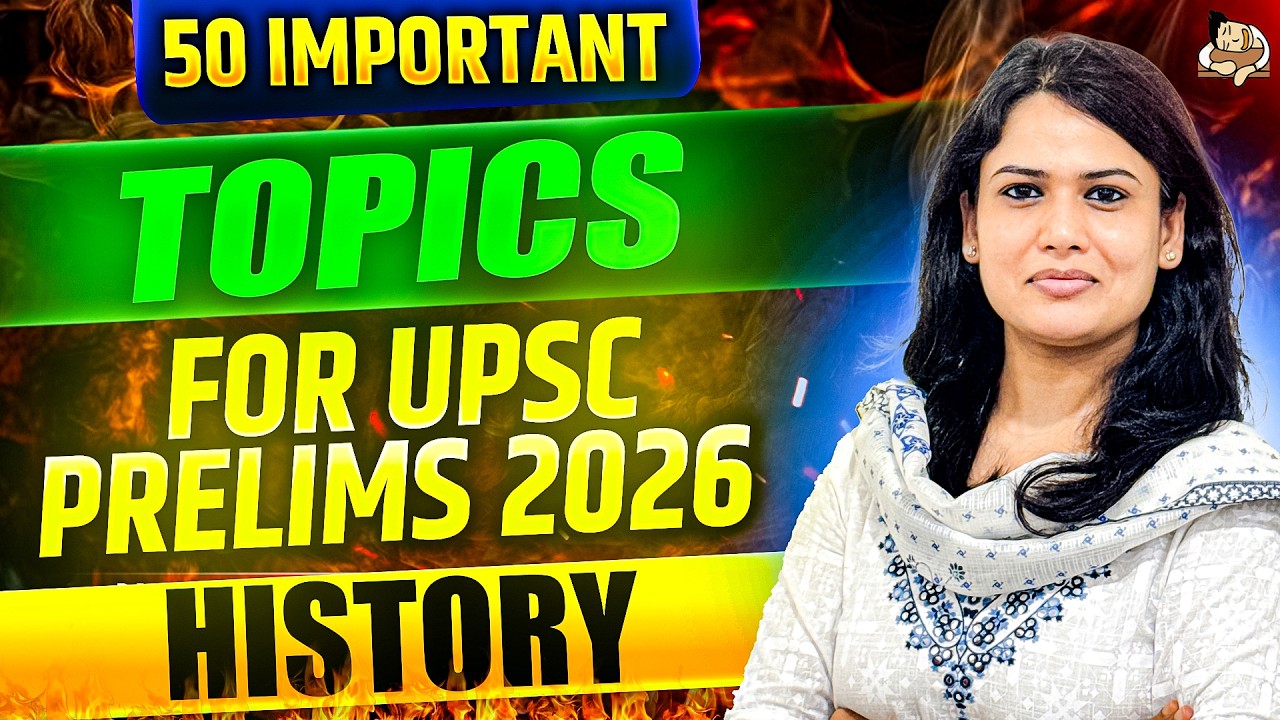 50 Most Important Topics Modern History UPSC Prelims 2026 | How to Revise Modern History Live