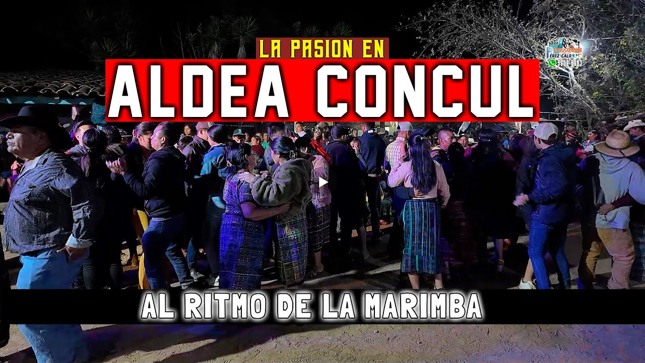 Marimba Auténtica Reina Canchelense en aldea Concul  Rabinal, B.V.