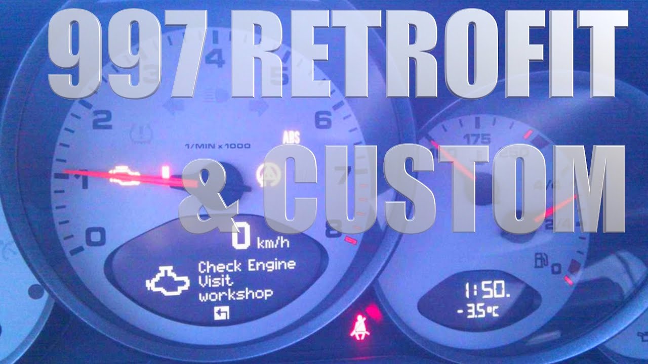 PORSCHE 997 CHECK ENGINE VISIT WORKSHOP