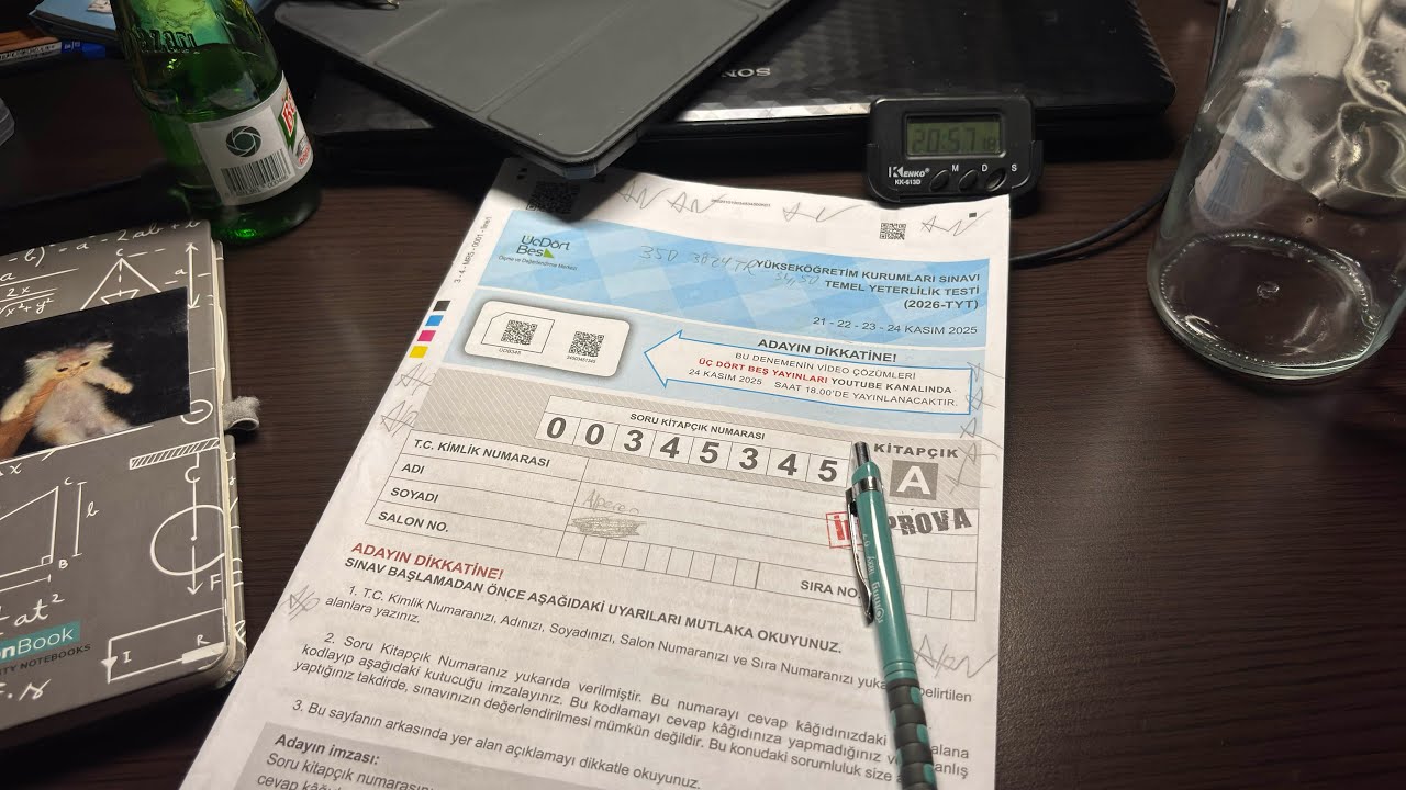 345 TR Geneli Sonucum | 25 Kasım Çalışmam