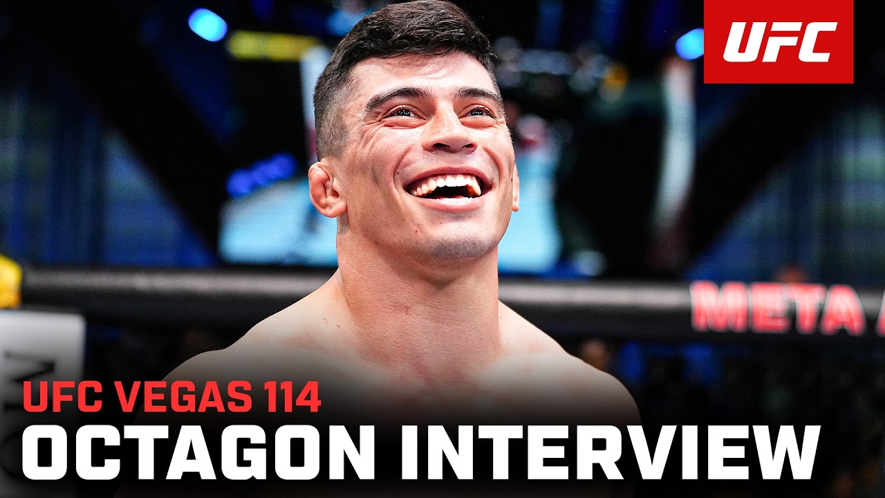 Kevin Vallejos Octagon Interview | UFC Vegas 114