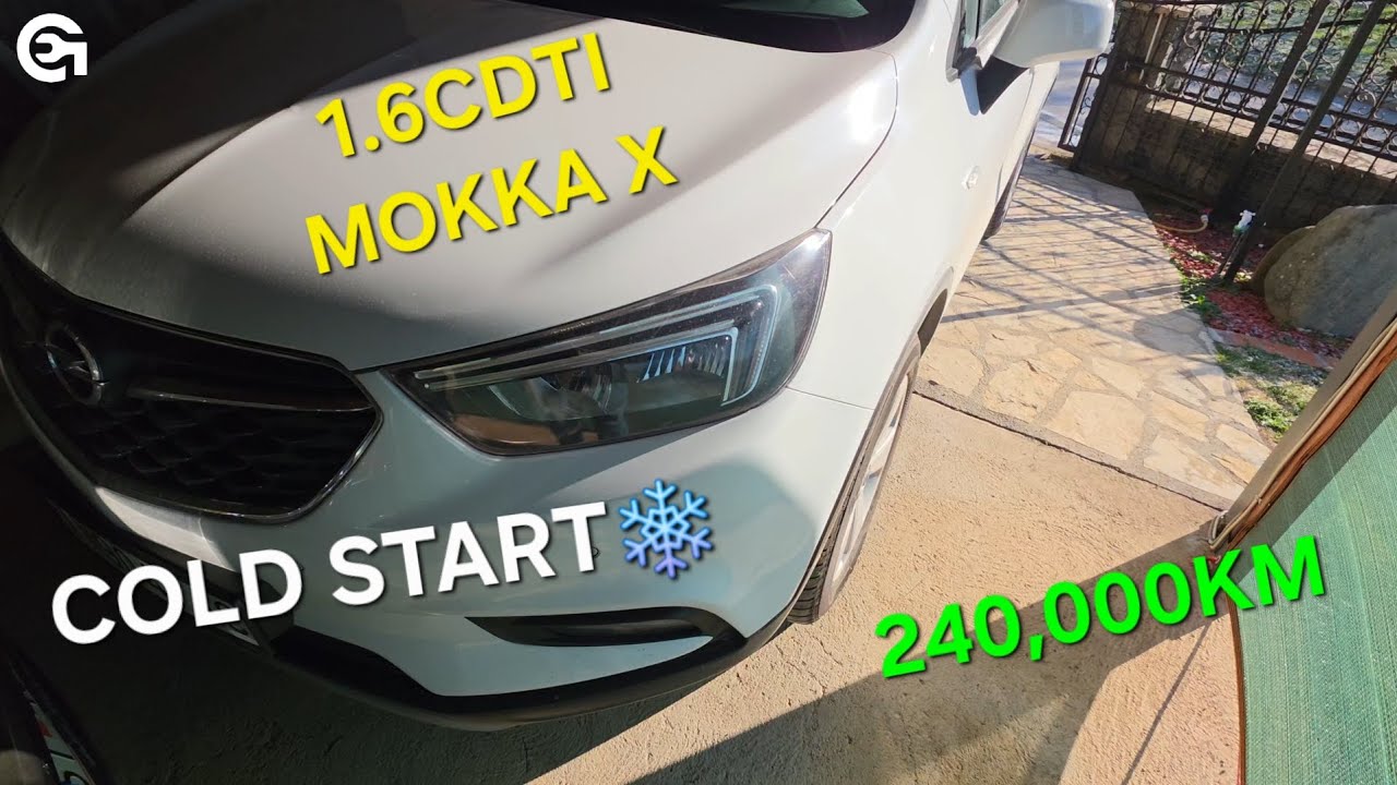 Opel/Vauxhall 1.6CDTI Cold Start - Original 2018 Battery 240,000 km | MOKKA X