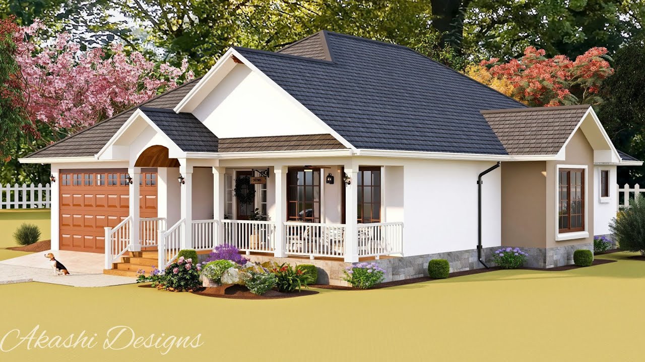 The Most Beautifully Designed House With Porches & 2-Car Garage ID 