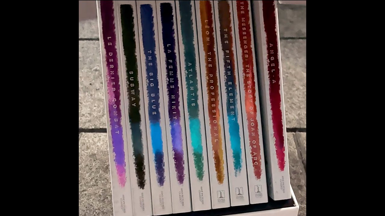 LUC BESSON 9 FILM COLLECTION (1983-2005) 4K Ultra HD UNBOXING from @Sony Pictures Entertainment